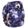 Smart Bottoms - Smart One 3.1 cloth diaper - all natural cloth diaper - Baby of Mine print - cute elephants with moon and mouse cloth diaper print 