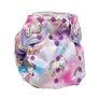 Smart Bottoms - Smart One 3.1 cloth diaper - all natural cloth diaper - Chasing Rainbows print - cute rainbows and unicorns cloth diaper print 