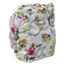 Smart Bottoms - Smart One 3.1 cloth diaper - all natural cloth diaper - Tea Party  print - English tea time cloth diaper print 