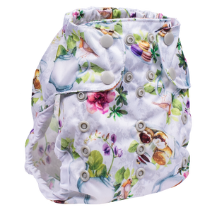 Smart Bottoms' Too Smart Diaper Cover Tea Party