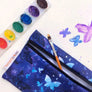 Smart Bottoms - mini wet bag - Little Wings - blue butterflies waterproof accessory bag