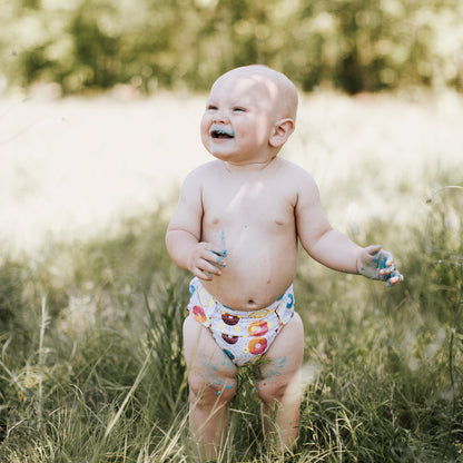 Smart Bottoms - Dream Diaper 2.0 cloth diaper - Sprinkles -  Donut cloth diaper  - organic cotton cloth diaper