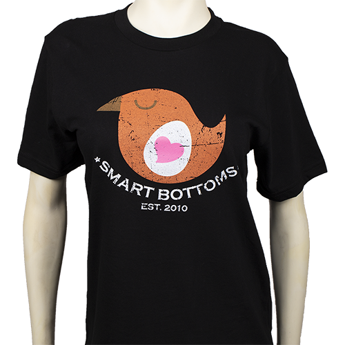 Adult unisex T-shirt - Phoebe - smart bottoms - 100% organic cotton t-shirt